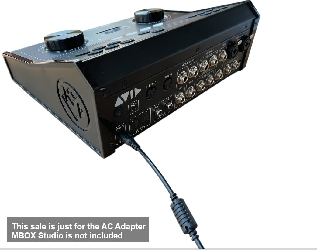 Amazon.com: AC Adapter Compatible with Avid MBOX Studio : Electronics